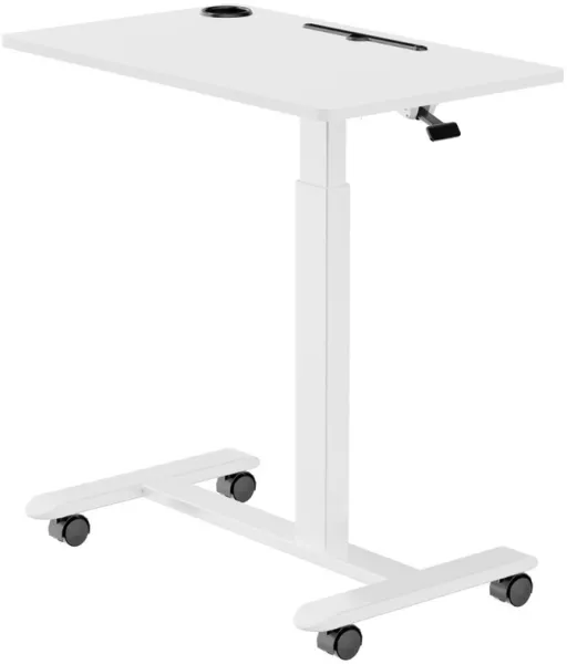Adapt manually adjustable desk - Wheels